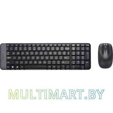 Комплект клавиатура + мышь Logitech MK220 Wireless Combo (920-003236)